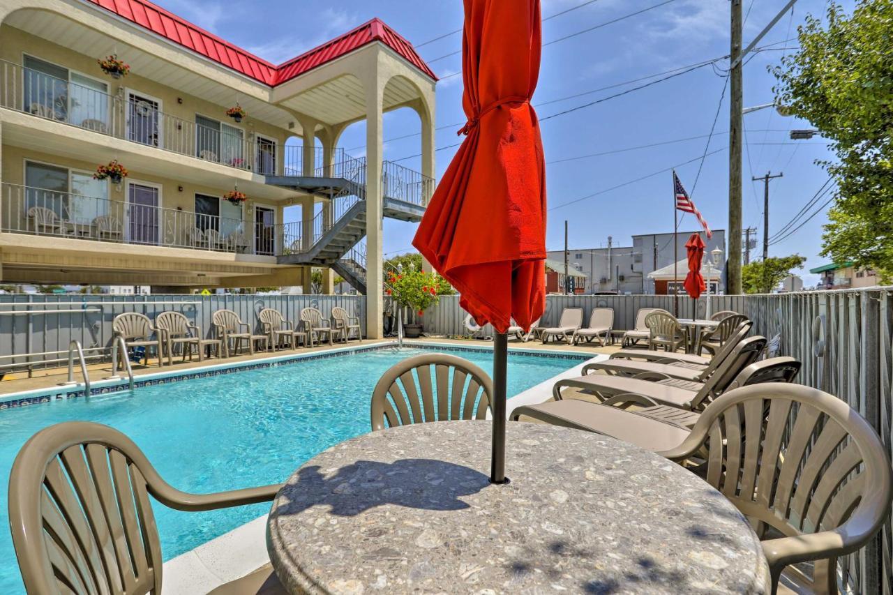 Quaint Wildwood Condo About Walk To Beach! Exteriör bild