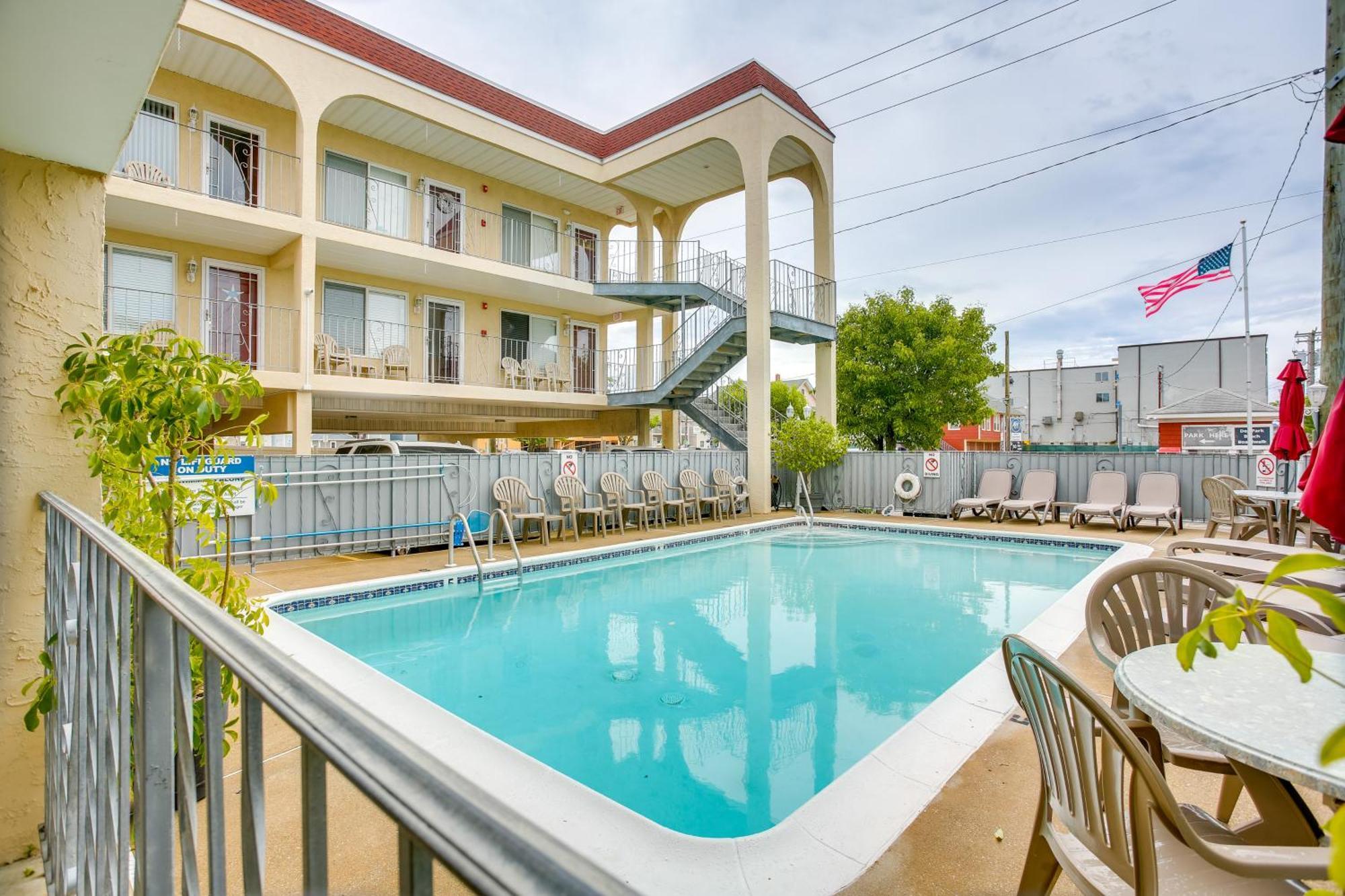 Quaint Wildwood Condo About Walk To Beach! Exteriör bild