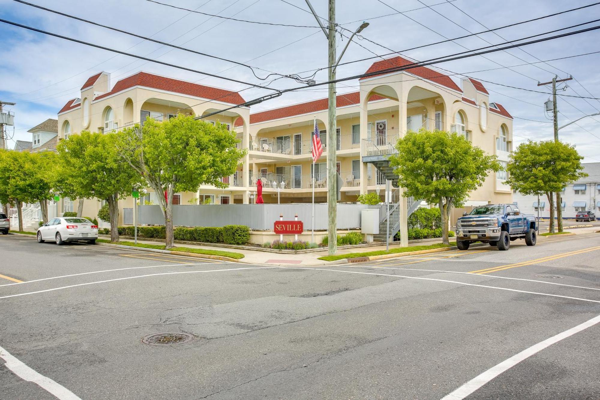 Quaint Wildwood Condo About Walk To Beach! Exteriör bild